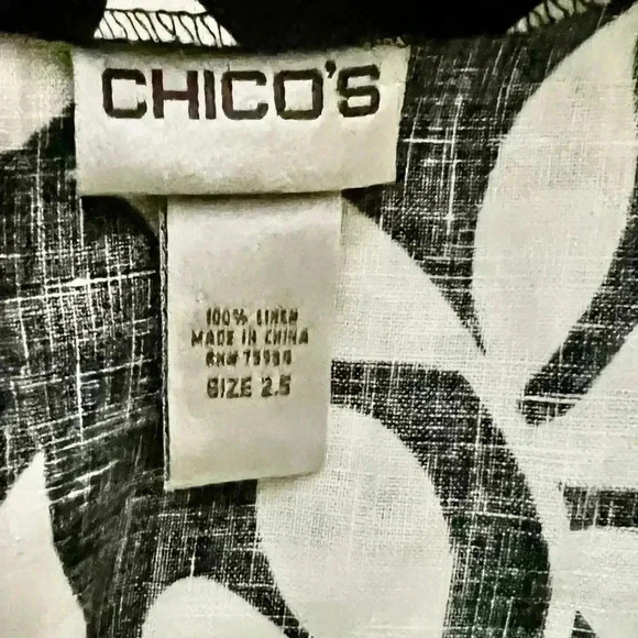 CHICO'S dress size 2.5 - Picture 3 of 3